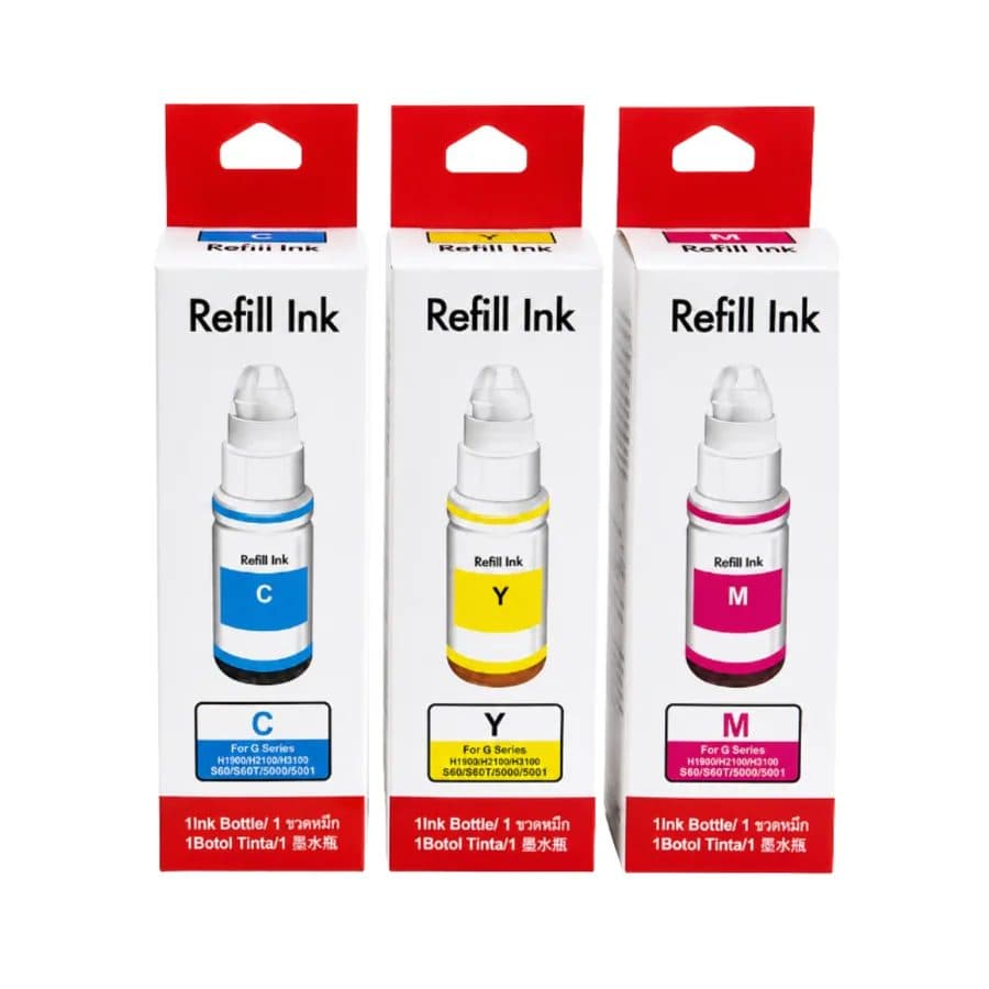 Tinta In Box/#GI 190 C Y M/Refill Ink x70ML/Canon