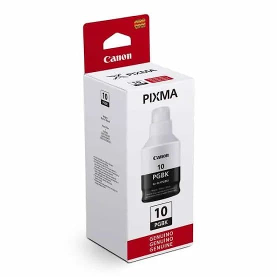 Botella Tinta Canon GI-10 Black 170ML TINTA CANON GI-10 BLACK X170ML (100% ORIGINAL)